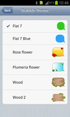 Messaging+ L Emoji Plugin android App screenshot 2